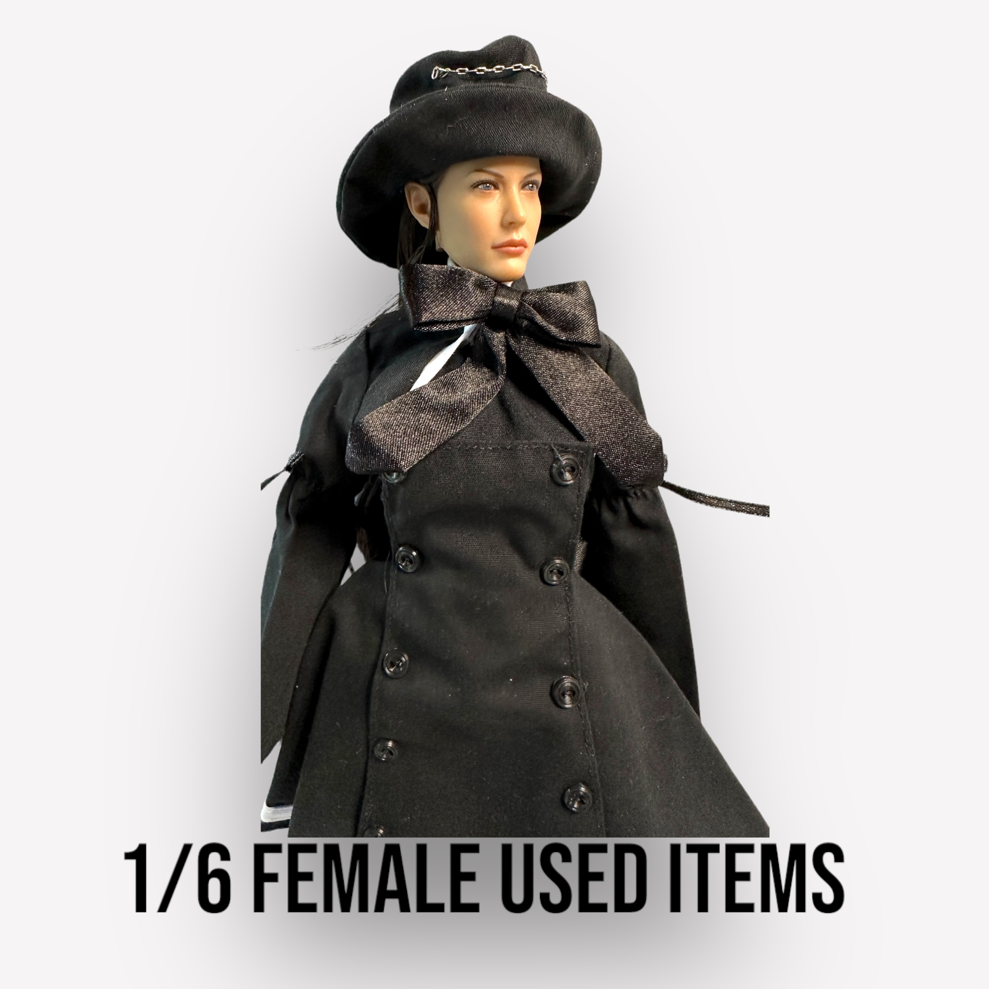  Product image 3 of the product “Female Used Accessory Lolita Gothic Dress  1/6 ”