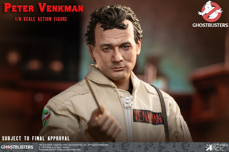  Product image 3 of the product “1/6 scale -Ghostbusters - Peter Venkman Collectible Action Figure ”