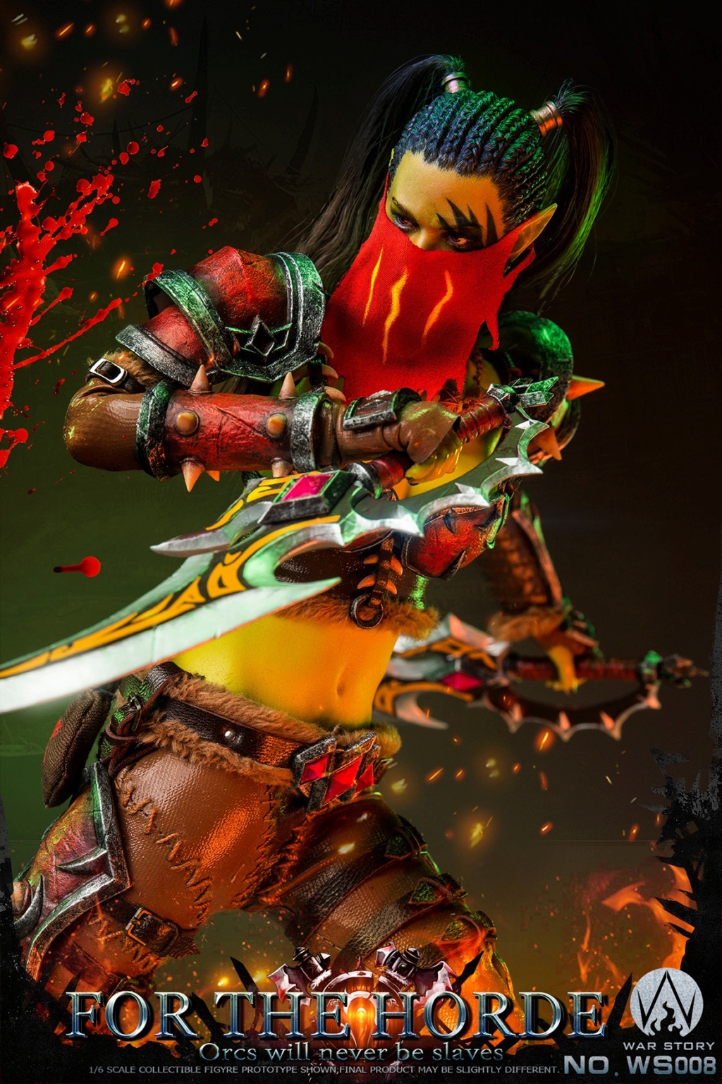  Artikelbild 3 des Artikels “War Story 1/6 Soldier human, Orc Assassin, For the Horde “