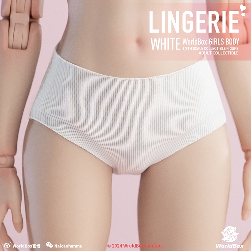  Product image 3 of the product “Slip and Top  1/6 (White) ”