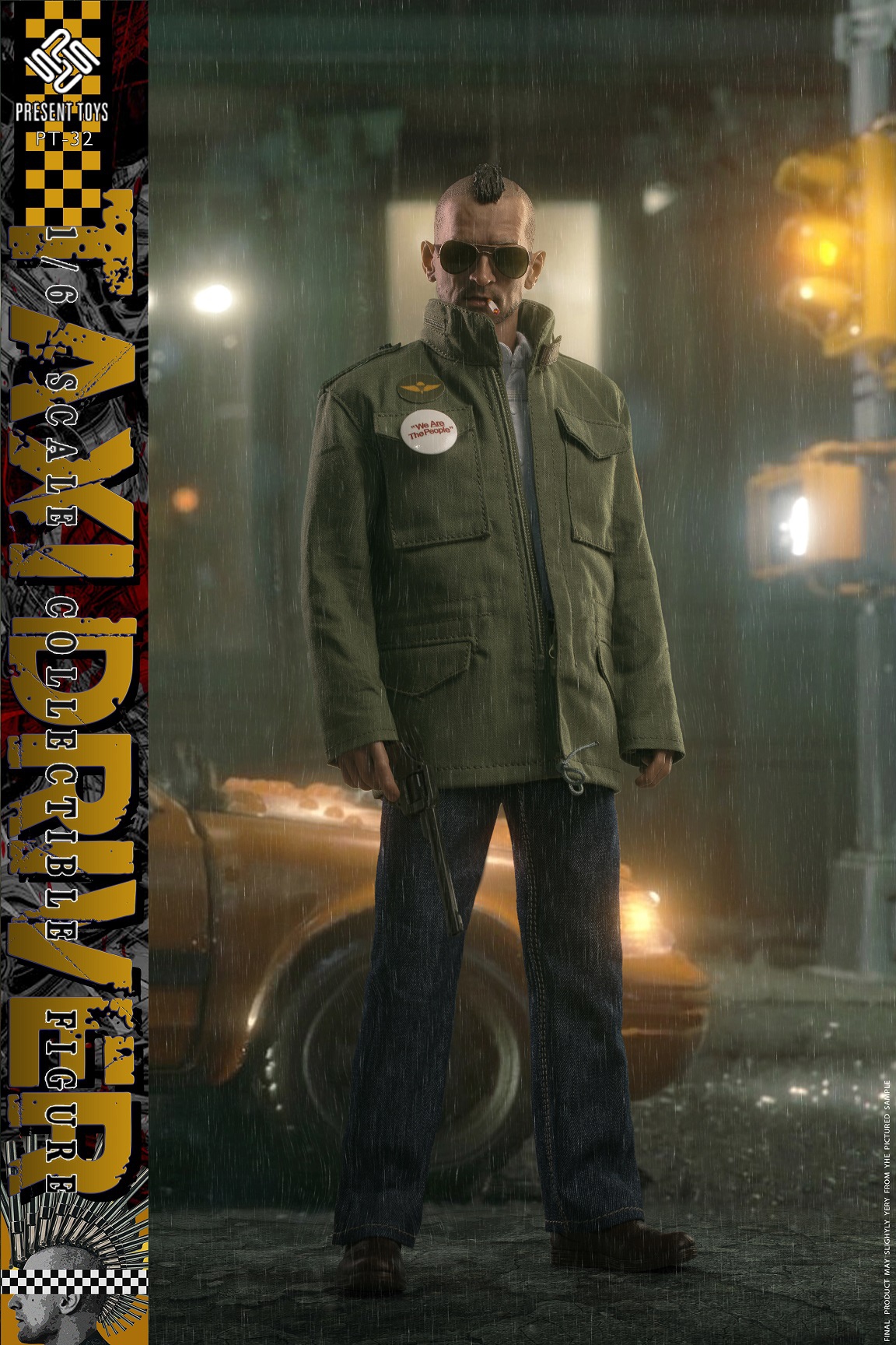  Artikelbild 3 des Artikels “Mr. Travis Bickle - Taxi Driver - im Maßstab 1:6 (ca. 30cm große Figur) “