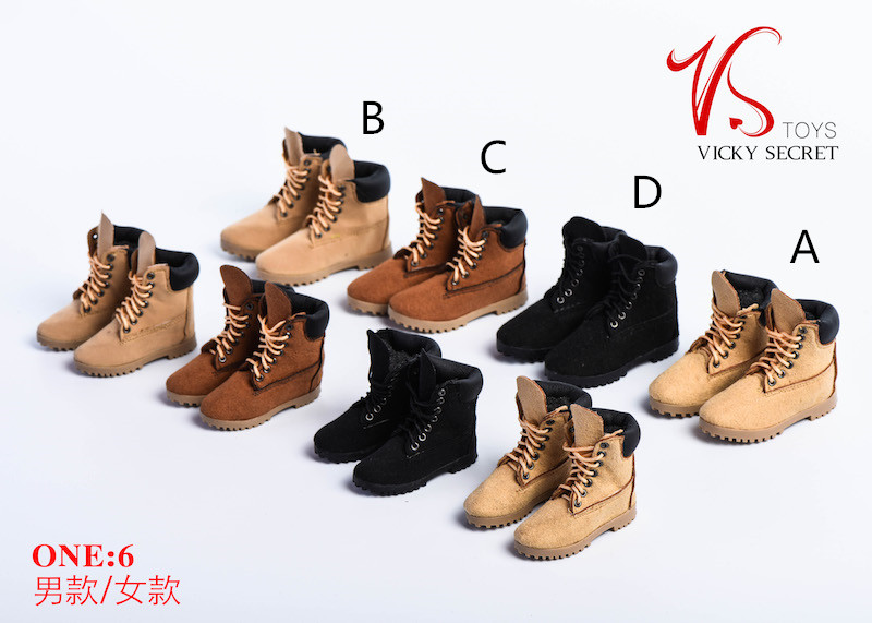  Product image 3 of the product “Male Dessert Boots. Canvas and leather 1/6 ”