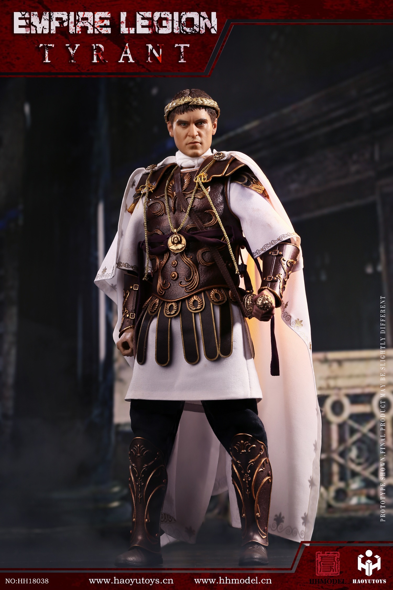  Product image 3 of the product “1/6 Imperial Legion-Tyrant Black White (Headband Edition) ”