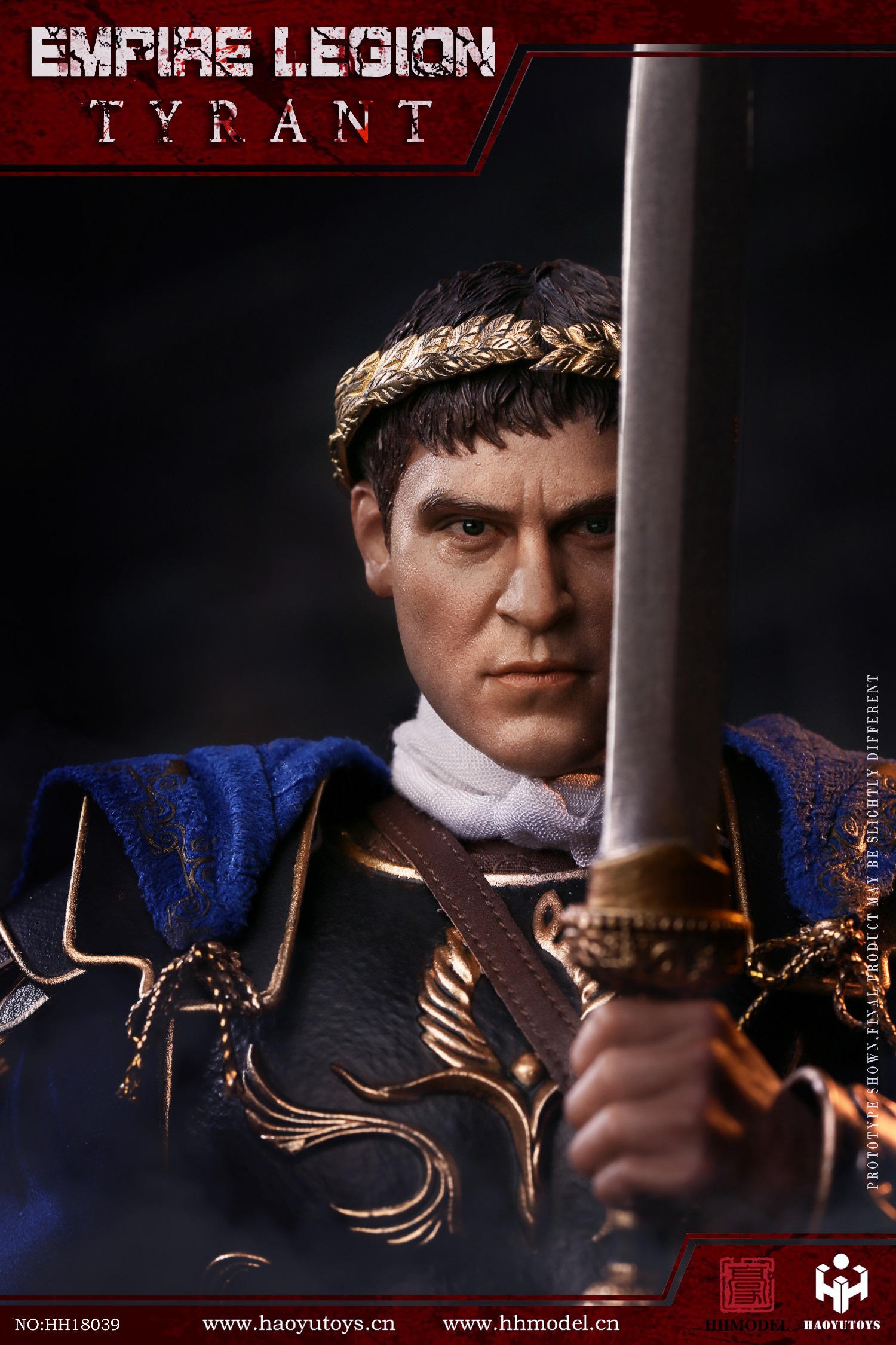  Product image 3 of the product “1/6 Imperial Legion-Tyrant Black Purple (Headband Edition) ”