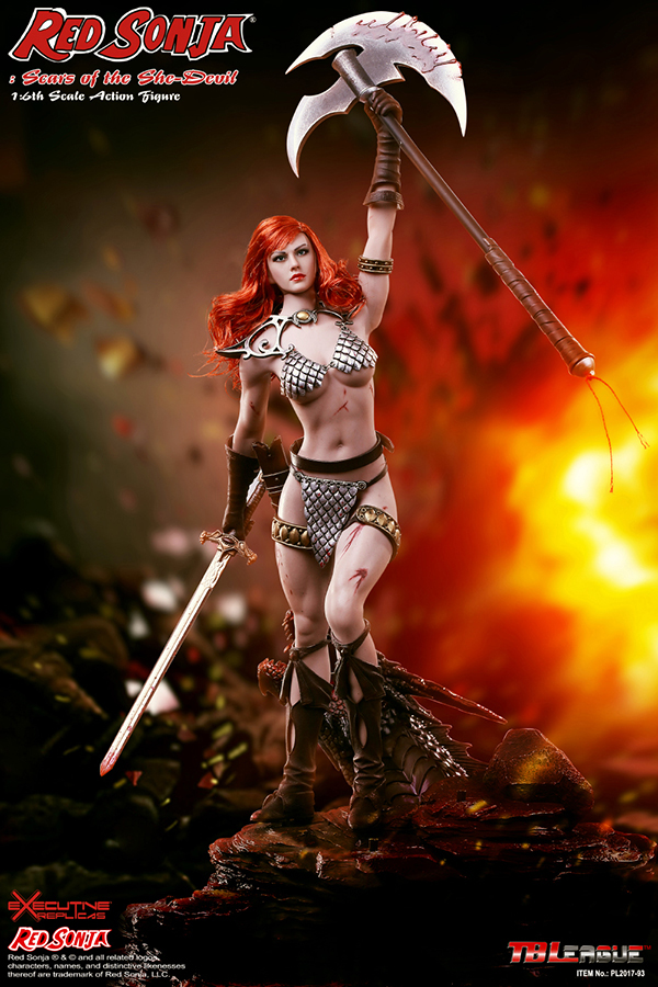  Product image 3 of the product “Red Sonja: Scars of the She-Devil 1/6th Action Figure ”