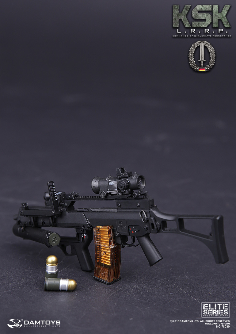  Product image 3 of the product “G36KSK RIFLE WITH AG36 GRENADE LAUNCHER 1/6 ”