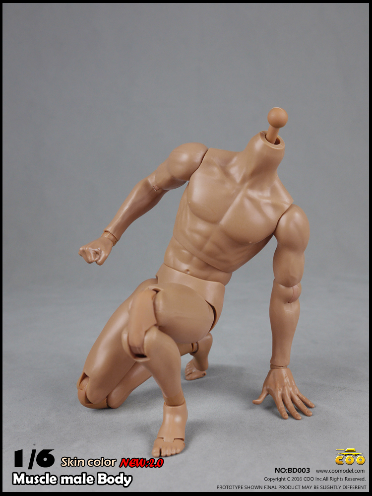 Product image 3 of the product “1/6 2.0 Long Neck male Body HIGH (narrow shoulders) ”