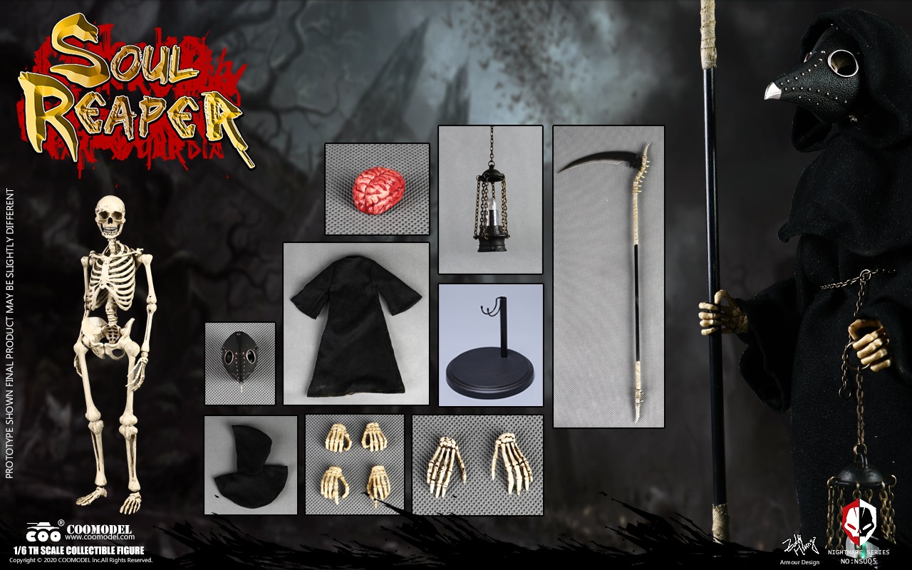  Product image 3 of the product “Soul Reaper - The Death - Nightmare Series Diecast - in 1/6 scale ”