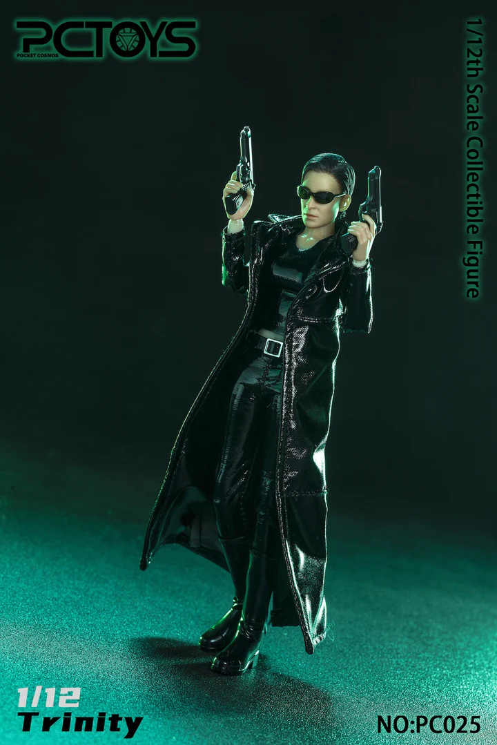  Artikelbild 3 des Artikels “1:12 action figure – Trinity from the Matrix 2.0 “
