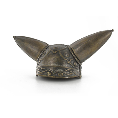  Artikelbild 3 des Artikels “1:6 Celtic horned Helmet in metal “
