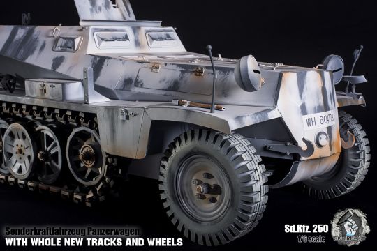  Product image 3 of the product “SDKFZ 250 in Metal Winter edition in 1/6 ”