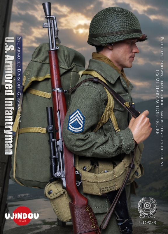  Artikelbild 3 des Artikels “U.S. Army Infantryman 2nd Armored Division Germany 1945 - in 1/6 scale “