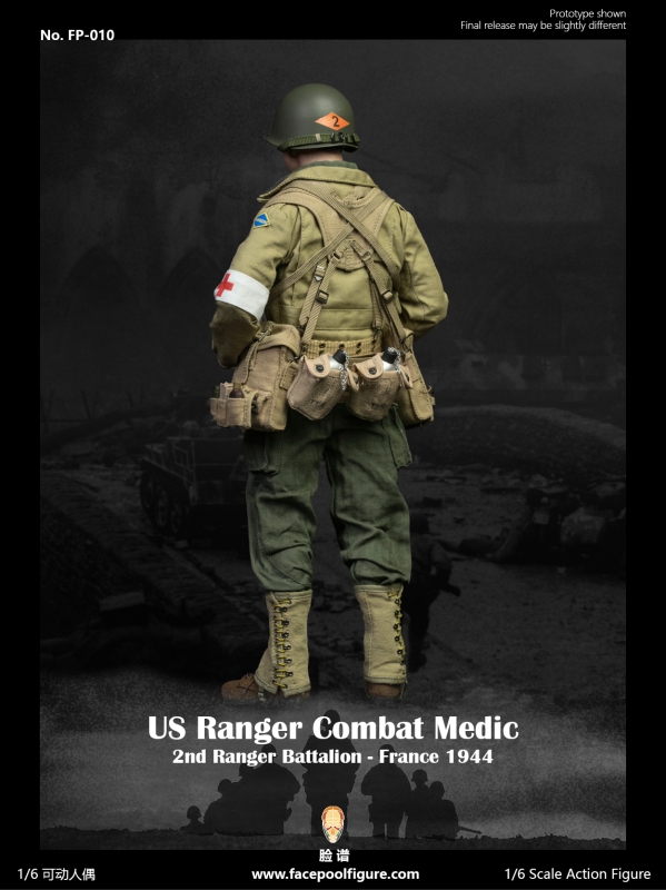  Artikelbild 3 des Artikels “2nd Ranger Battalion France 1944 - US Ranger Combat Medic - 1/6 Figure. “