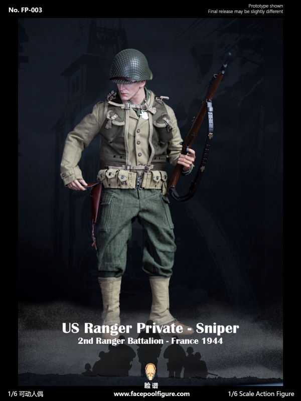  Product image 3 of the product “1:6 Scale US Ranger Private Jackson  Sniper ”