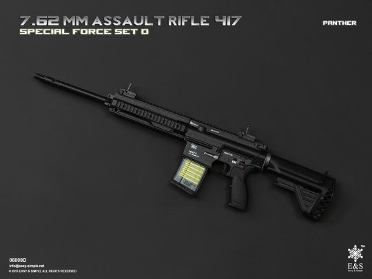  Artikelbild 3 des Artikels “417 Assault Rifle X1  (Panther) 1/6 “