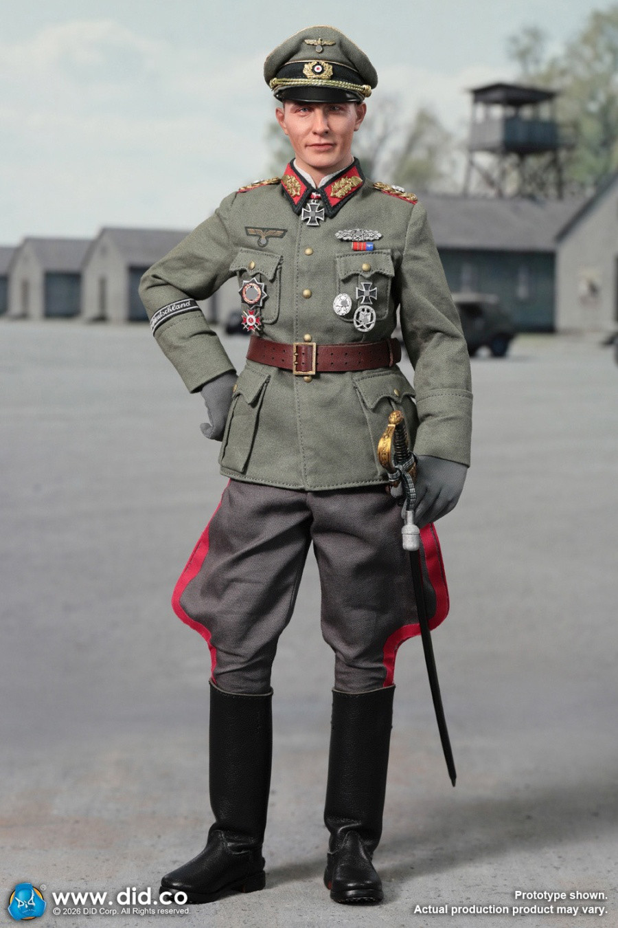  Product image 3 of the product “Otto Remer - WWII German Wehrmacht Officer ”