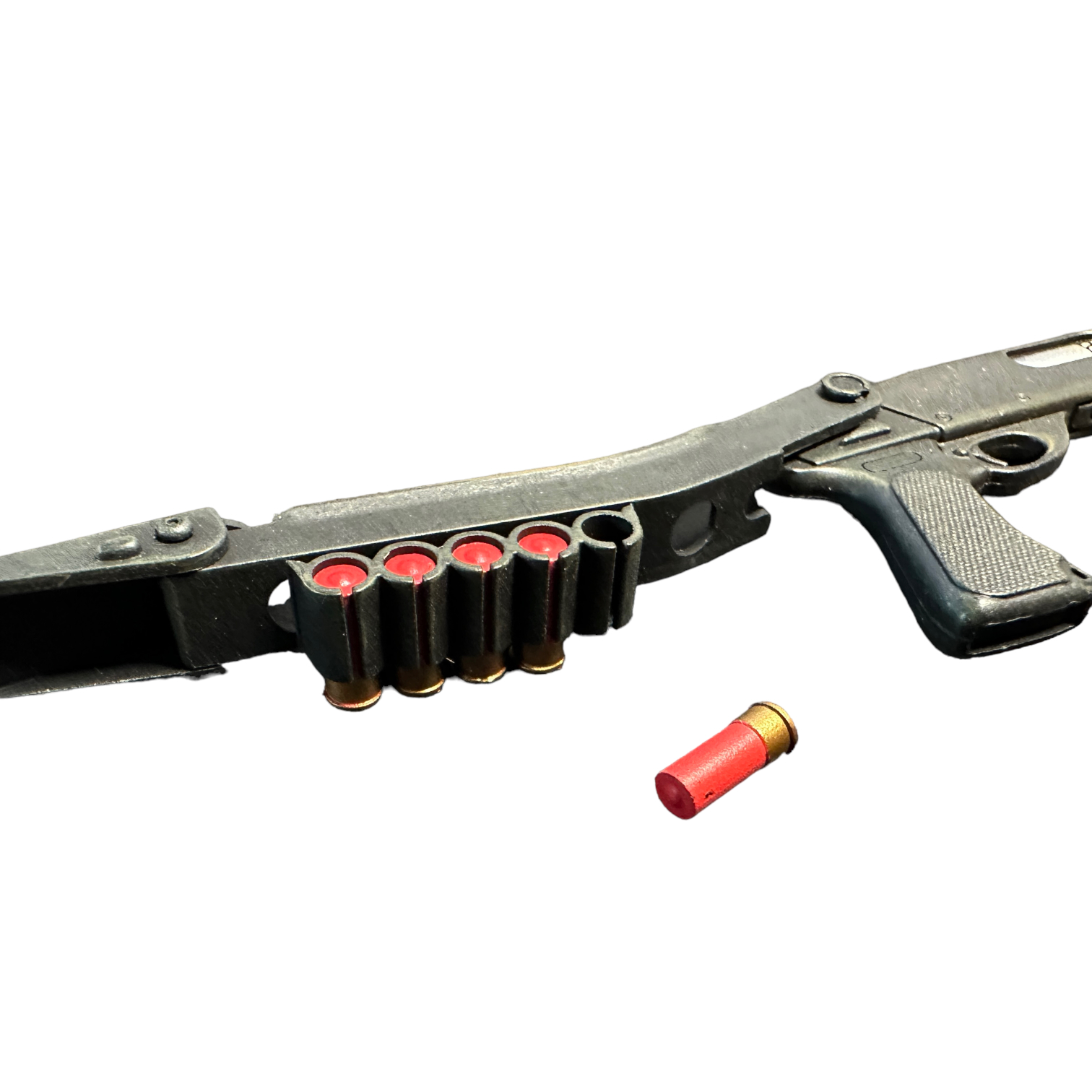  Artikelbild 3 des Artikels “Remington 870 Police Magnum with top-folding LEO stock 1/6 “