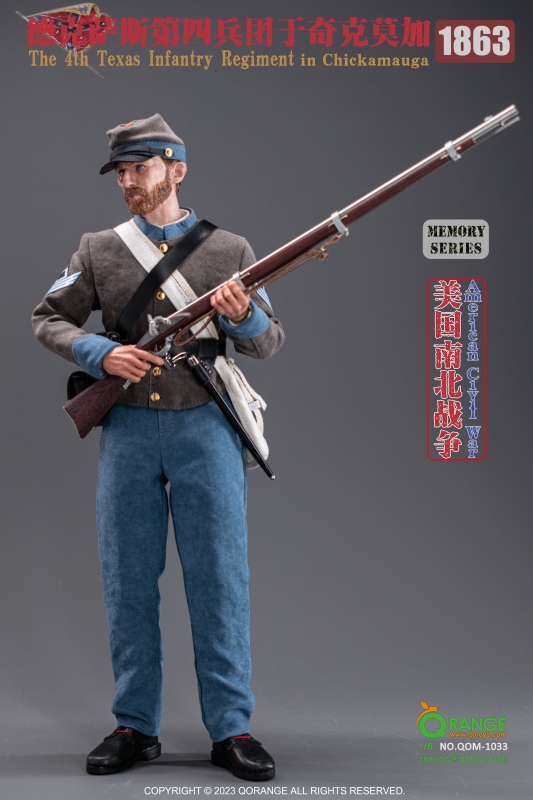  Artikelbild 3 des Artikels “4th Texas Infantry Regiment In Chickamauga 1863 1/6 “