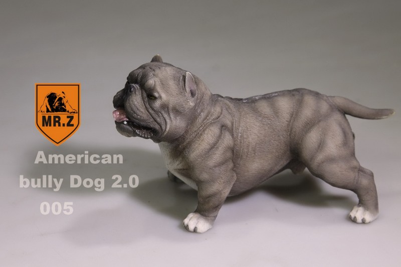  Product image 3 of the product “American Pitbull 2.0 Dog (Grey) 1/6 ”