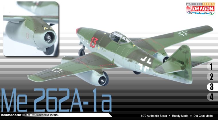  Product image 3 of the product “1:72 Me262A-1a 