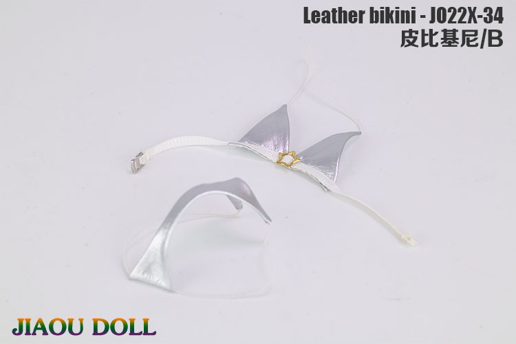  Artikelbild 3 des Artikels “1:6 Damen Leder Bikini  (Silver) “
