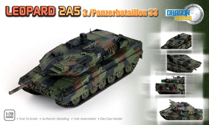  Artikelbild 3 des Artikels “1:72 Leopard 2A5, 3./Panzerbataillon 33 “