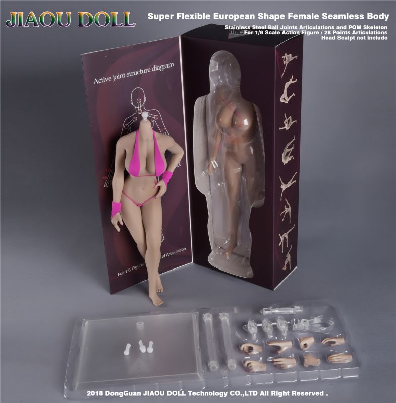 Product image 3 of the product “Caucasian Seamless Female Body (Large Bust) 1/6 ”