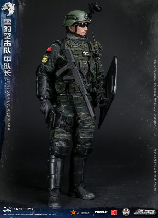  Artikelbild 3 des Artikels “Chinese People's Armed Police Force - Snow Leopard Commando Unit Team Leader “