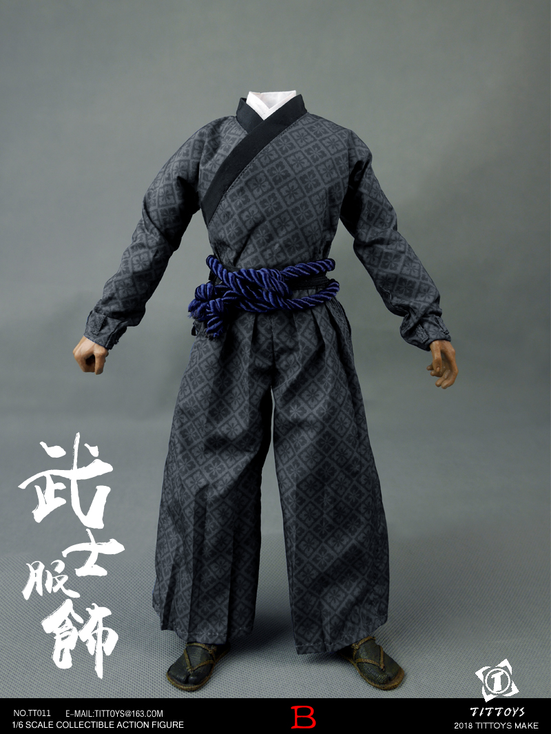  Artikelbild 3 des Artikels “Costumes Of The Japanese Warring States Warriors Set (Grey) “