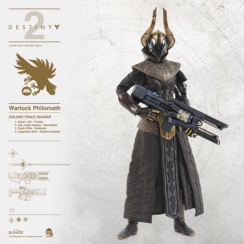  Artikelbild 3 des Artikels “Destiny 2 - Warlock Philomath Calus's Golden Trace Shader “