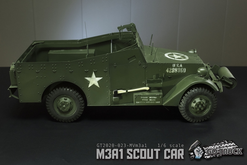  Artikelbild 3 des Artikels “M3 White Scout Car 1:6 in Metal “