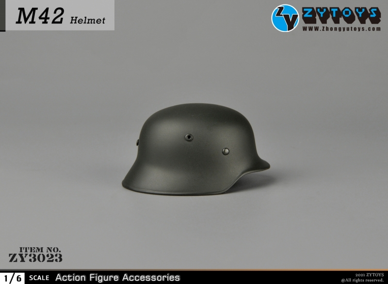  Product image 3 of the product “1/6 Diecast M42 Helmet (Olive Drab) ”