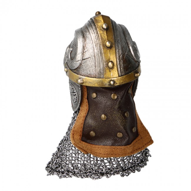  Product image 3 of the product “Metal Viking Larp Helm in Metal 1/6 ”