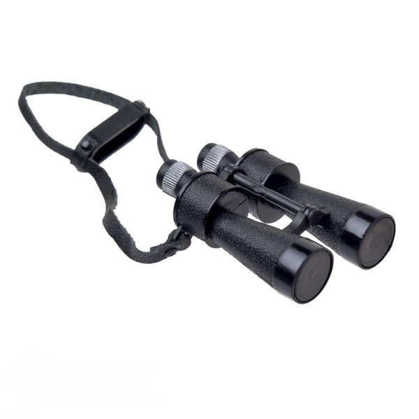  Product image 3 of the product “Doppel Fernglas in Schwarz mit Okularschutz ”