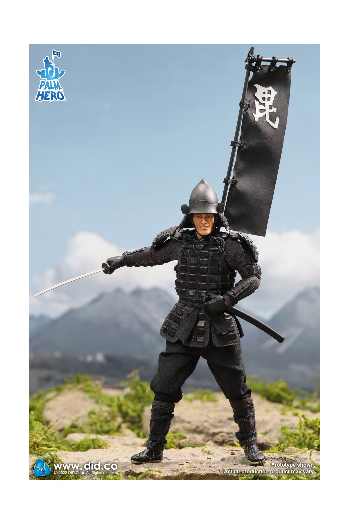  Artikelbild 3 des Artikels “1/12 Palm Hero Series Japan Sengoku Soldier (Black) “