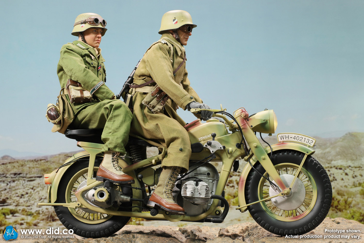  Artikelbild 3 des Artikels “Zündap, KS750, Motorrad mit Beiwagen in Metal (Dreitarn) “
