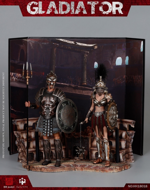  Artikelbild 3 des Artikels “1:6 Empire Legion-Empire Gladiator,Imperial Female Warrior (HH18018 Set of Black) “