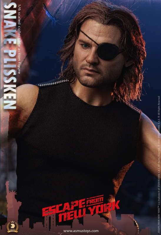  Product image 3 of the product “Snake Plissken Sixth Scale Figure Exclusive moveable eyeball.Hair Vers ”