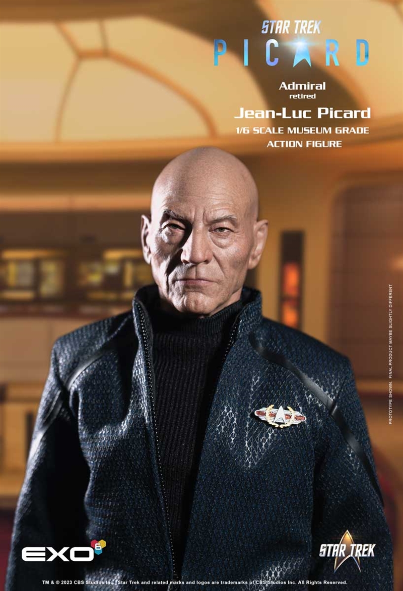  Artikelbild 3 des Artikels “Star Trek Admiral (Ret.) Jean-Luc Picard Actionfigur 1/6 “