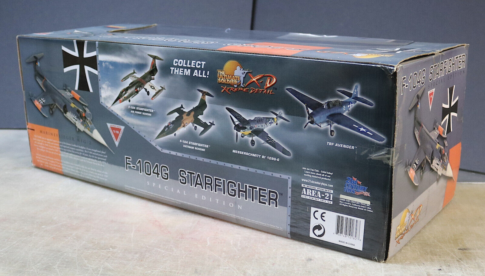  Product image 3 of the product “1:18 F-104G Starfighter Marine Version Special Edition ”
