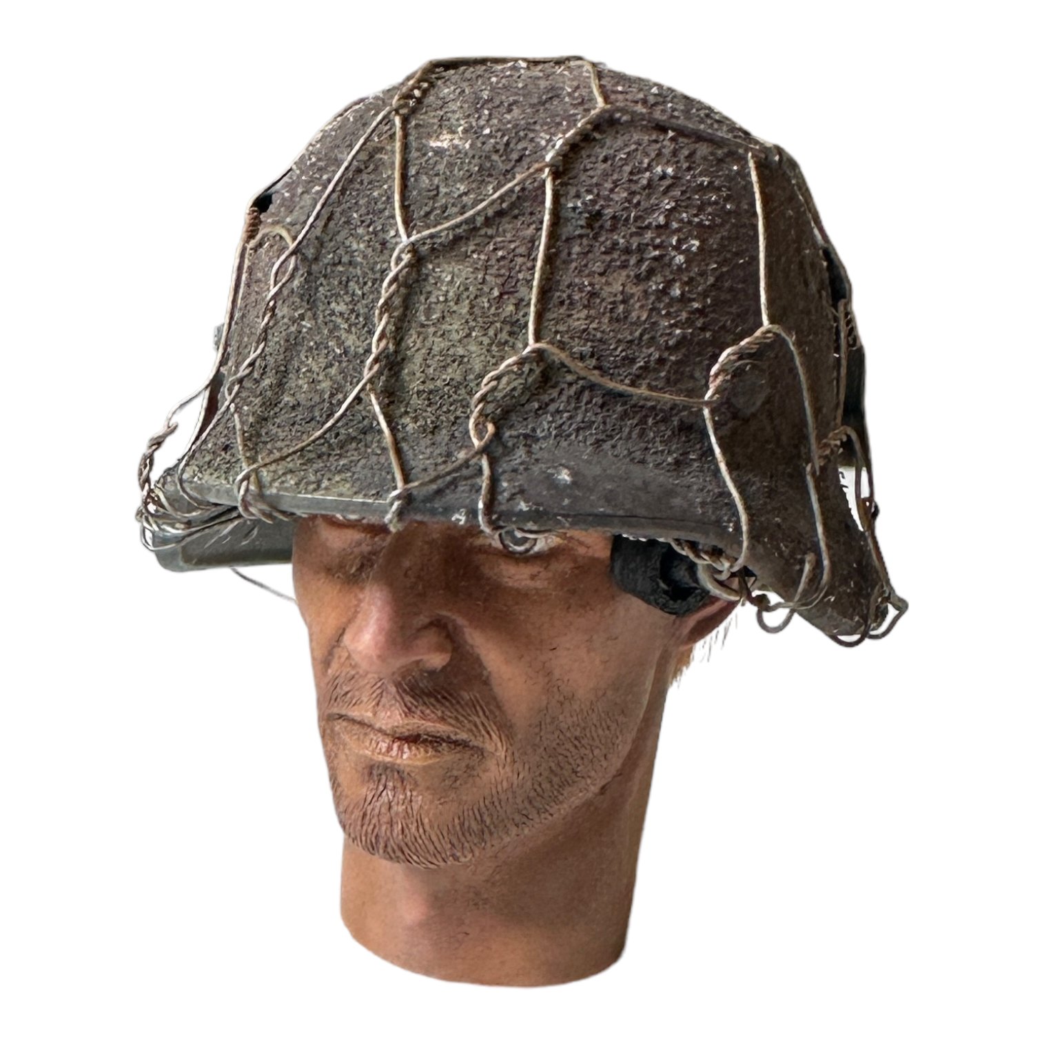  Product image 3 of the product “Helm M42 handbemalt mit Drahtbezug 1/6 ”