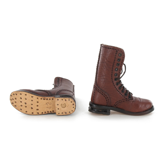  Product image 3 of the product “Fallschirmjägerstiefel, späte Version in Leder, braun ”