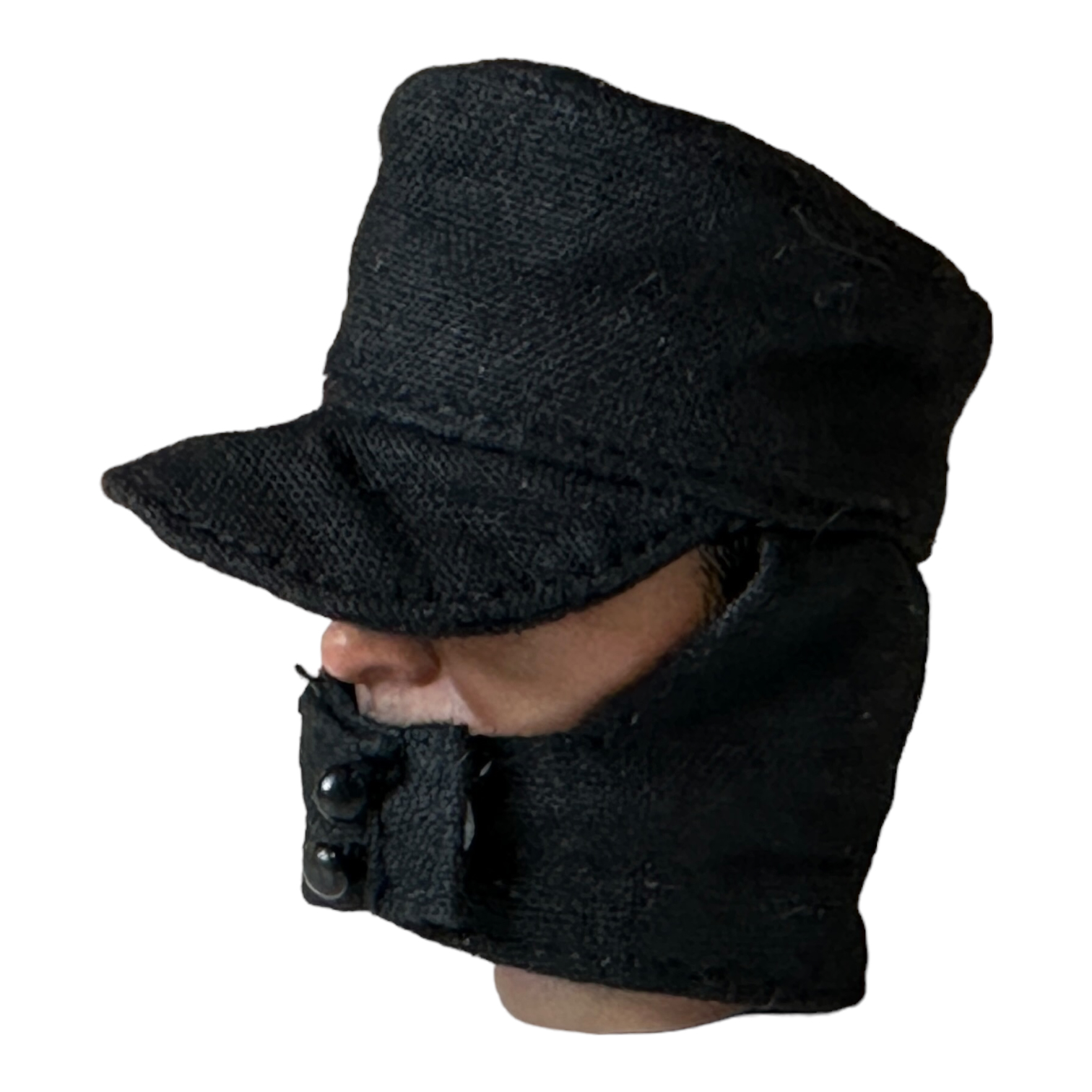  Product image 3 of the product “Fieldcap in Black 1/6 functinal buttons ”