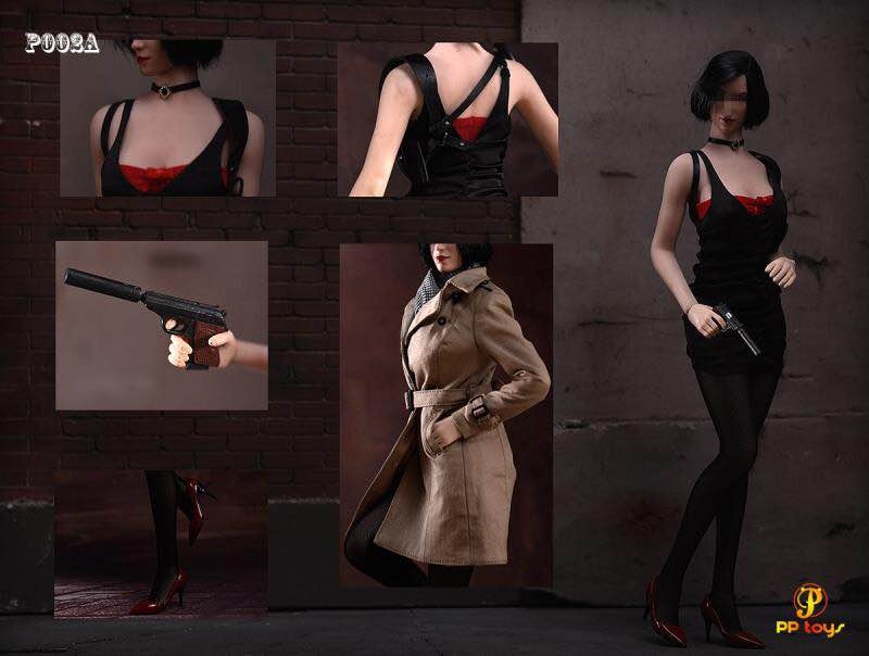  Product image 3 of the product “Female Agent Set (Black) 1/6 ”