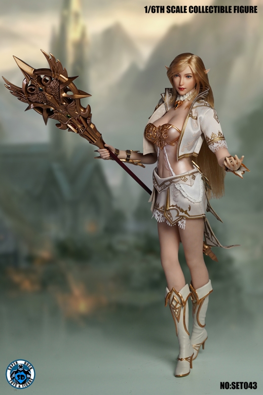  Artikelbild 3 des Artikels “Female Lineage Elf Set (White) 1:6 “