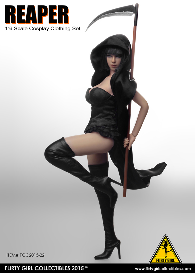  Artikelbild 3 des Artikels “Female Reaper Cosplay Clothing Set “