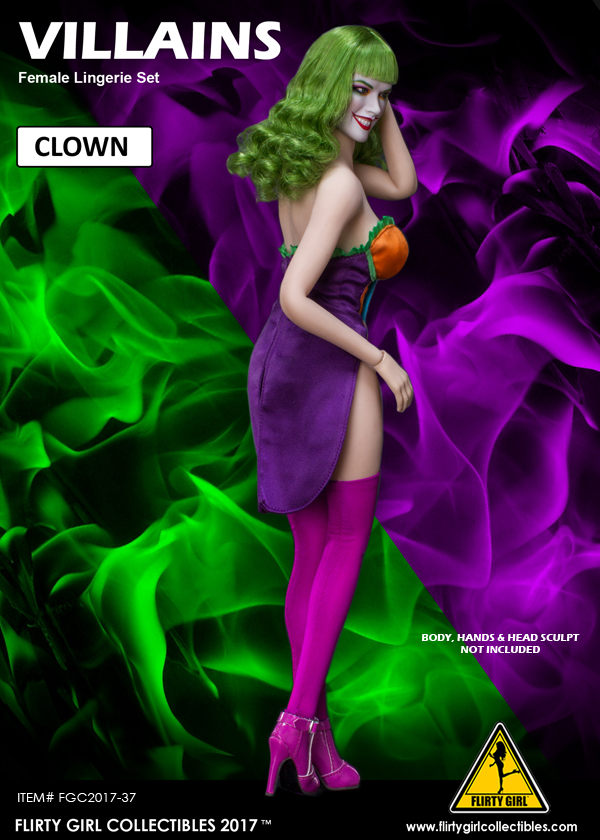  Product image 3 of the product “Female Villains Clown Set ”