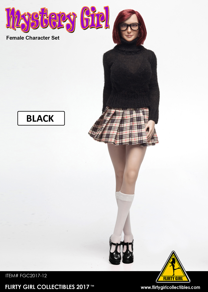  Artikelbild 3 des Artikels “Mystery Girl  Set (Blk) Maßstab 1:6 mit Kopf “