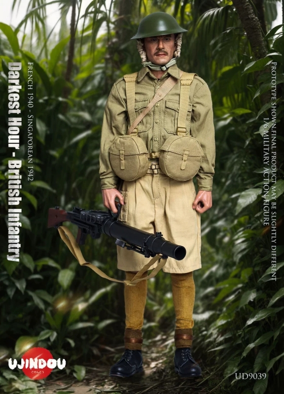  Artikelbild 3 des Artikels “French 1940 Singaporean 1942 - Darkest Hour : British Infantry - in 1/6 scale “