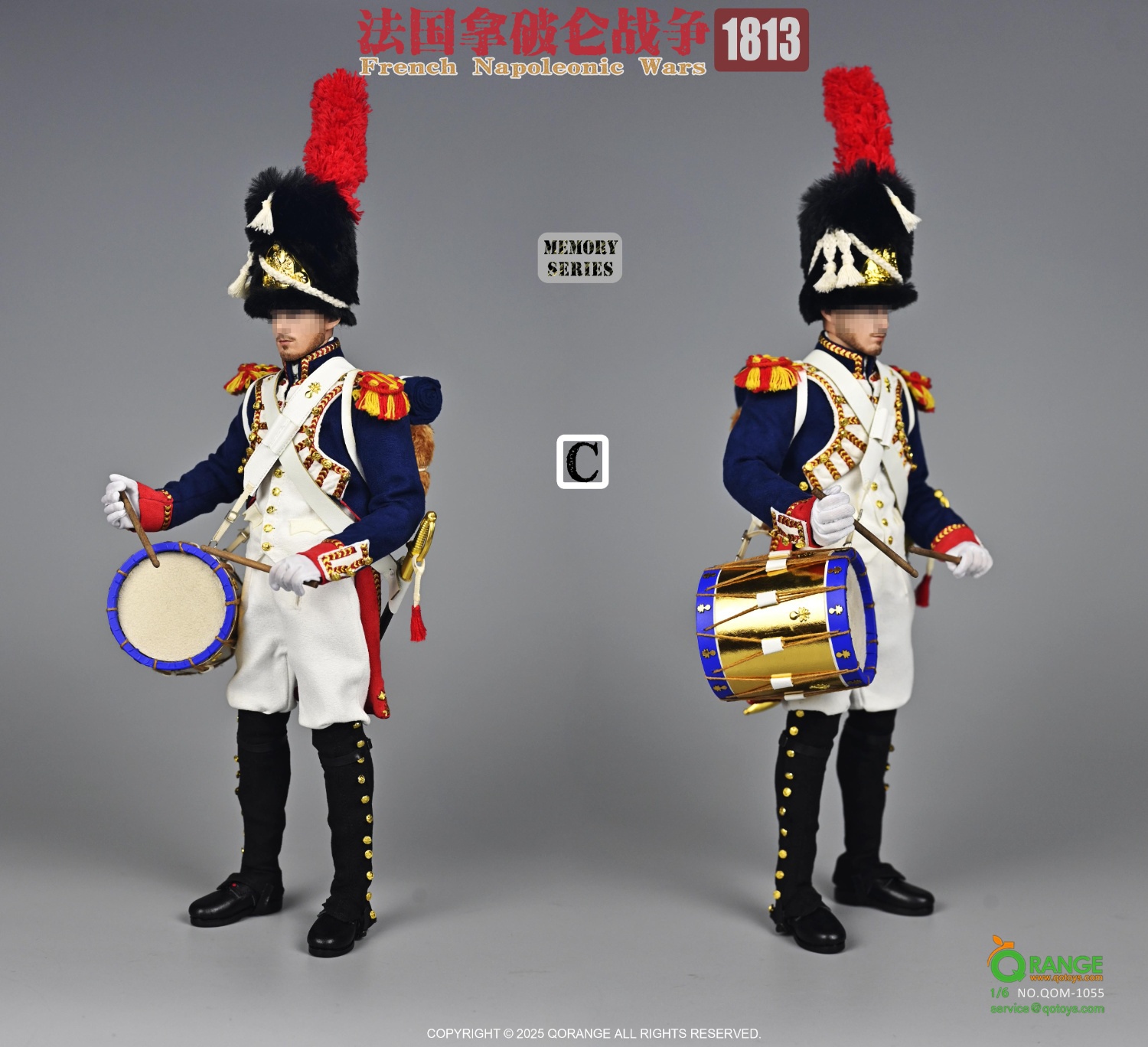  Artikelbild 3 des Artikels “French Infantry Drummer  Uniform Set 1/6 (ohne Figur) “